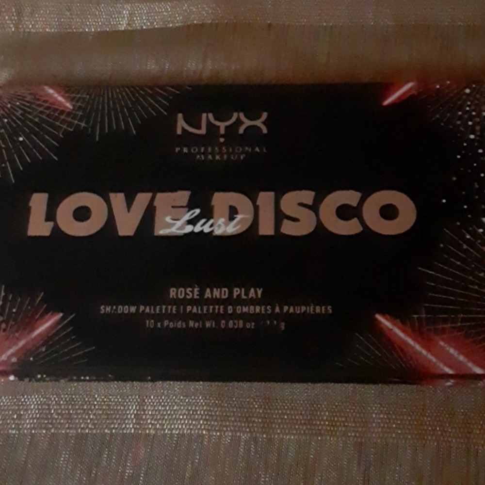 NYX Love Lust Disco Livin Lavish Eyeshadow Palette